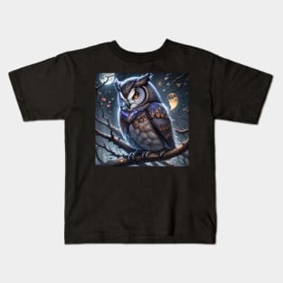 Midnight Owl Kids T-Shirt